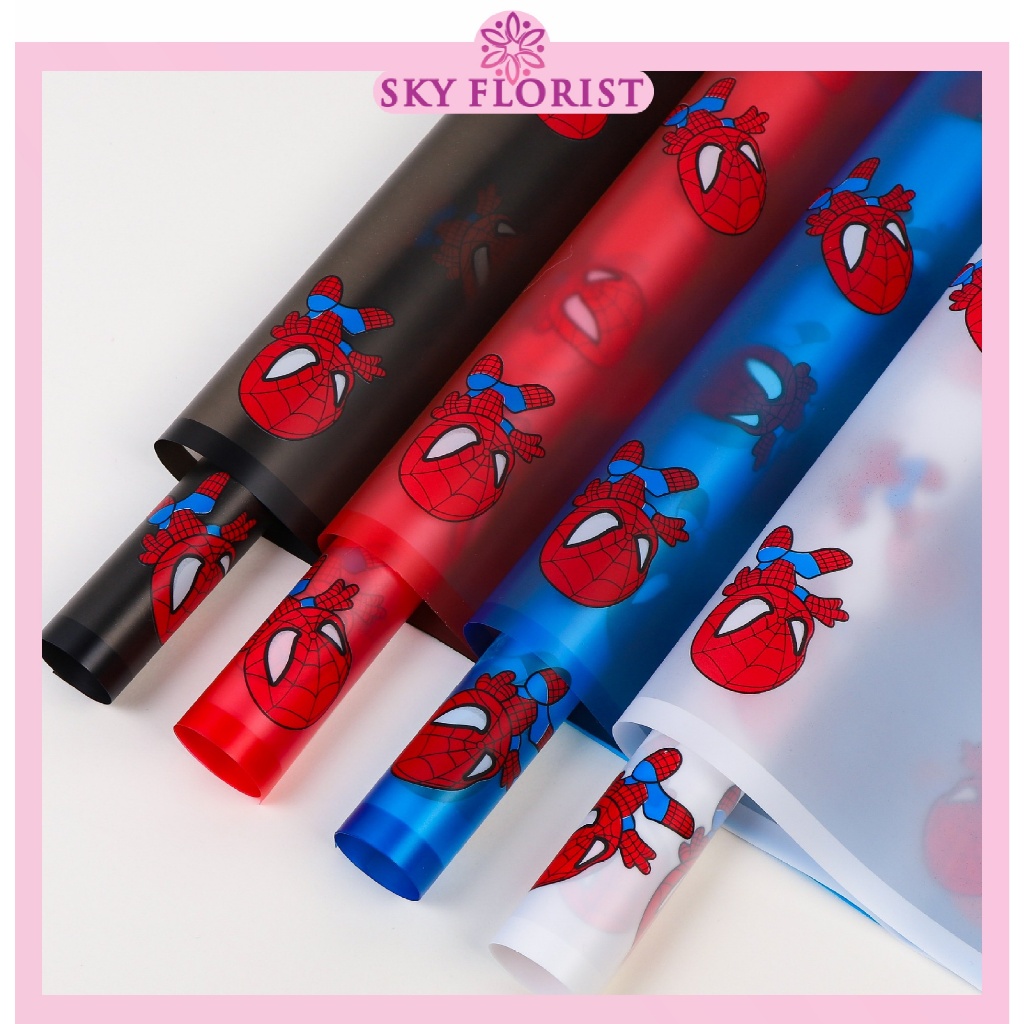 

Kertas Kado Motif Kartun Ecer Lembaran Kertas Buket Bunga Wrapping Paper KB82