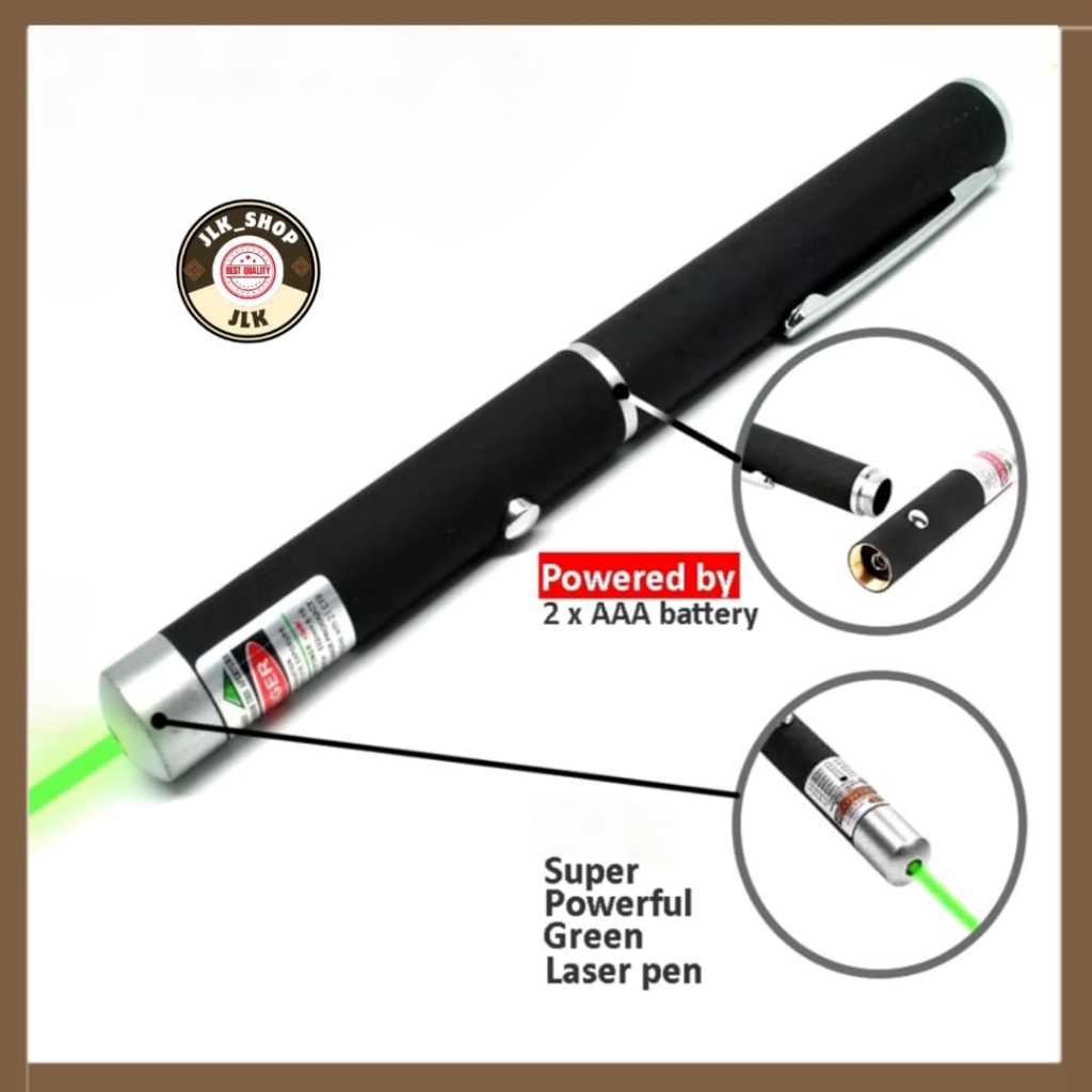 (JLK)Lampu Green Laser Pointer Hijau /Senter Laser Hijau Jarak Jauh