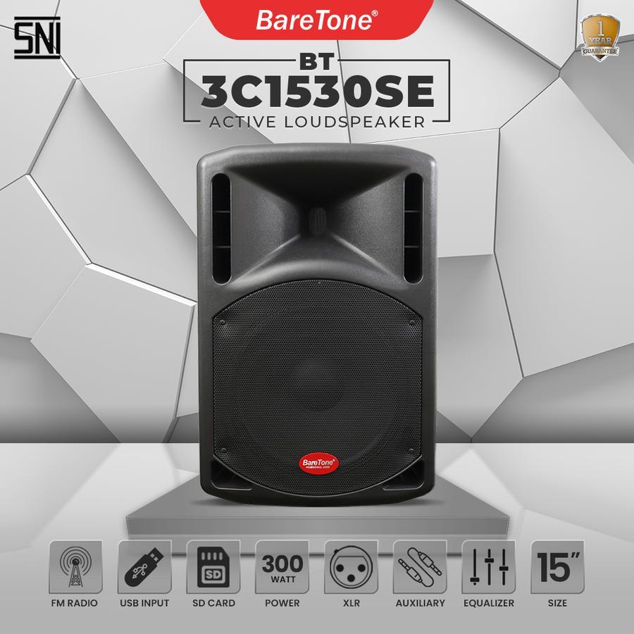 BARETONE ACTIVE SPEAKER 15 INCH BT-3C1530SE
