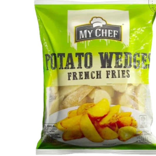 

MY CHEF FRENCH FRIES WEDGES 400GR