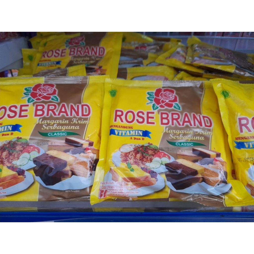 

margarin serbaguna merek Rose Brand 200g