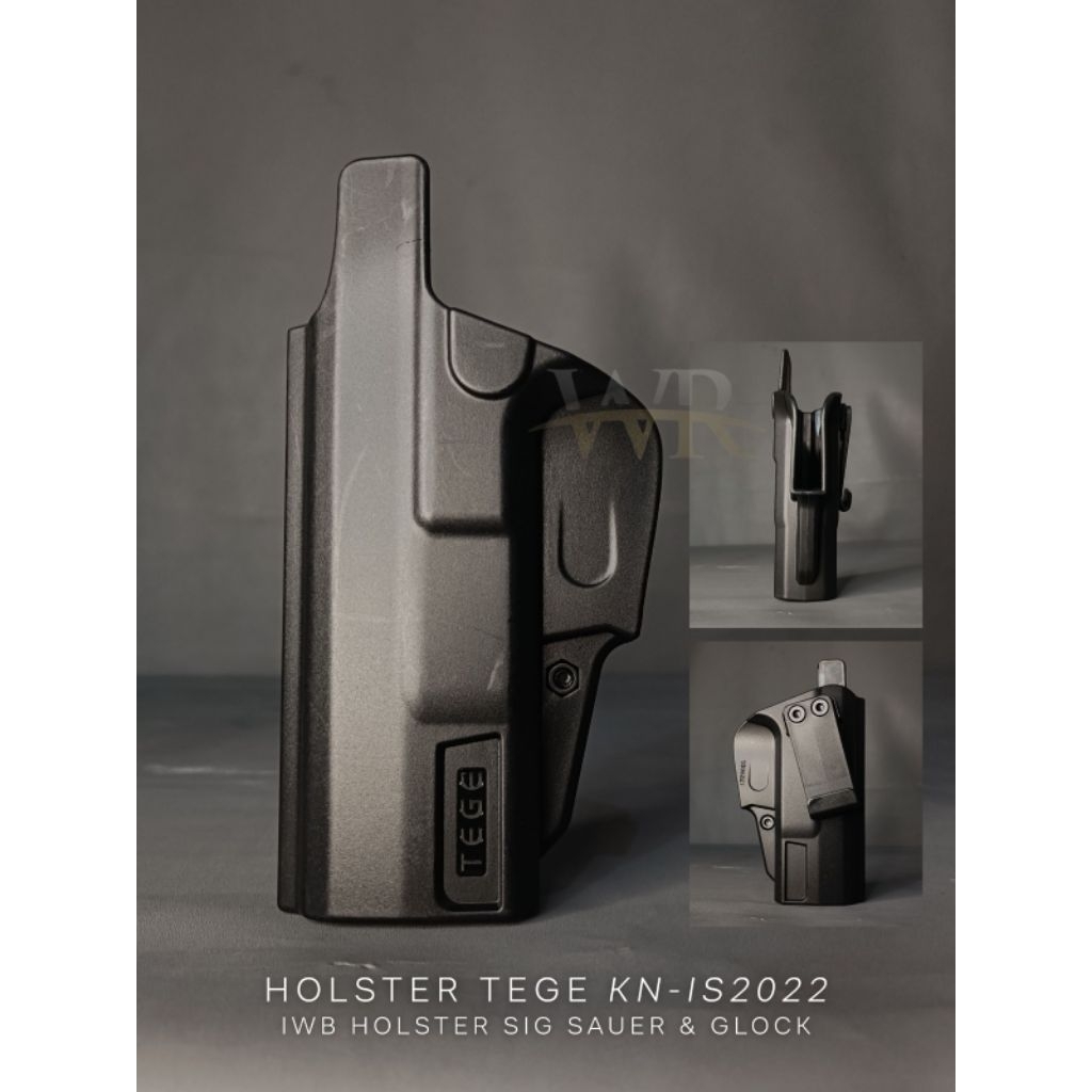 Tempat / Holster Pinggang Dalam IS2022 for Sig Sauer, Glock dan Hs import