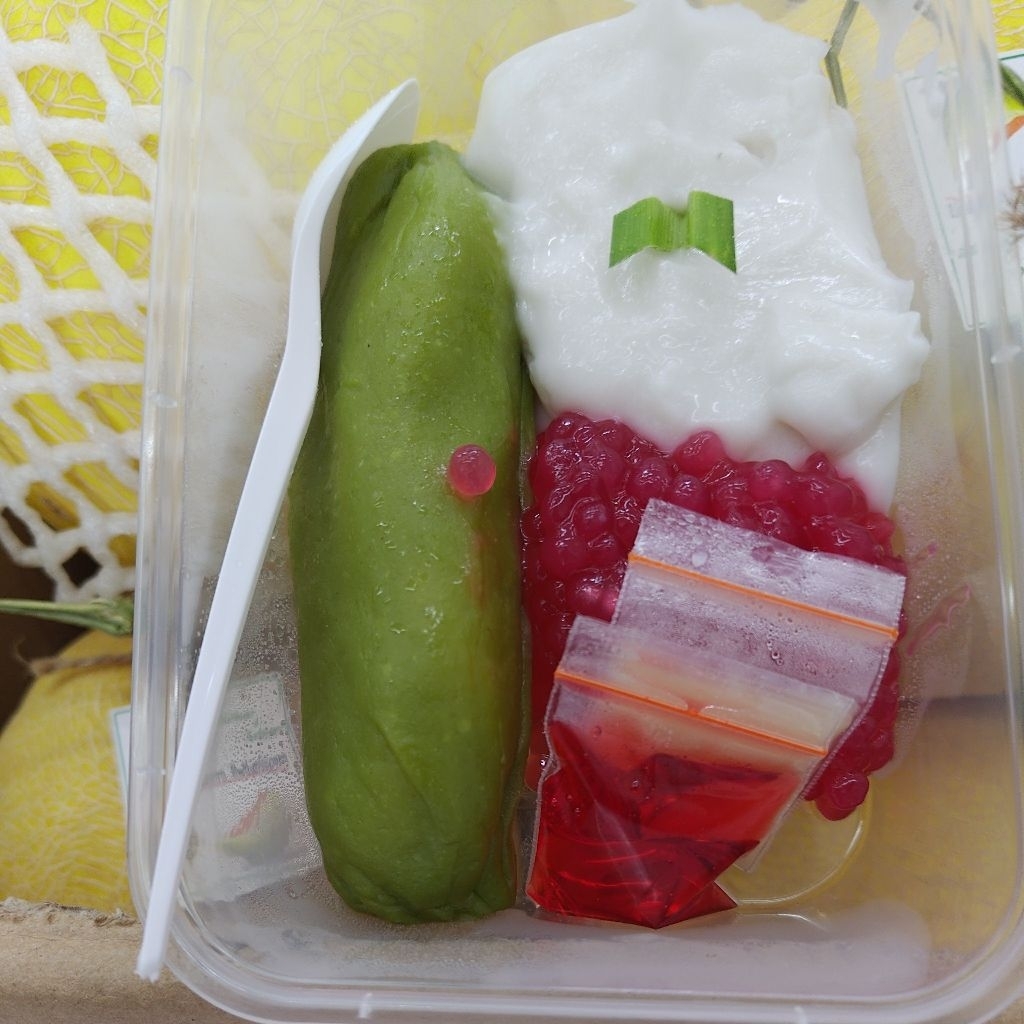 

pisang ijo siap makan box