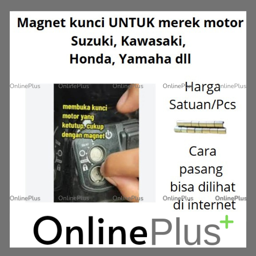 Magnet Kunci Motor (Harga Satuan)