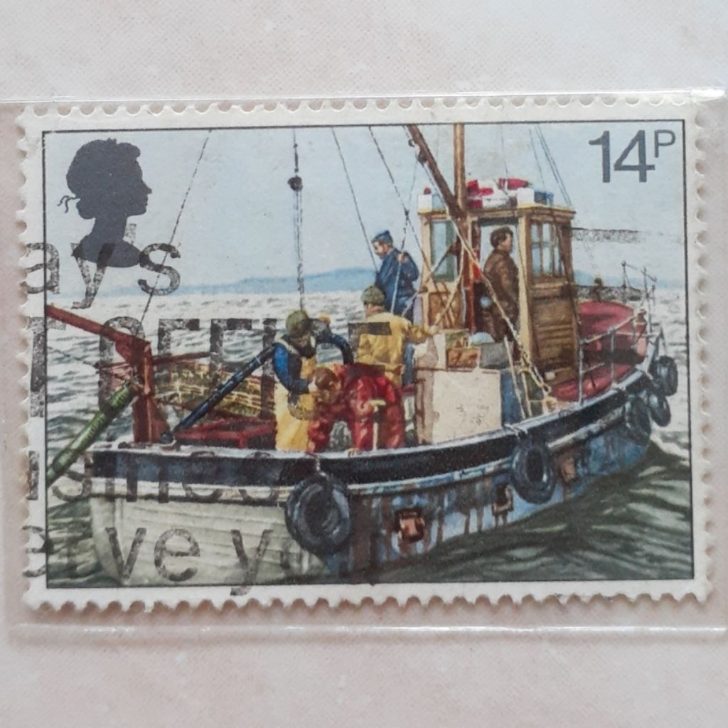 

Perangko Inggris Britania Raya & Irlandia Utara Fishing Industry (Cockle-dredging) Tahun 1981