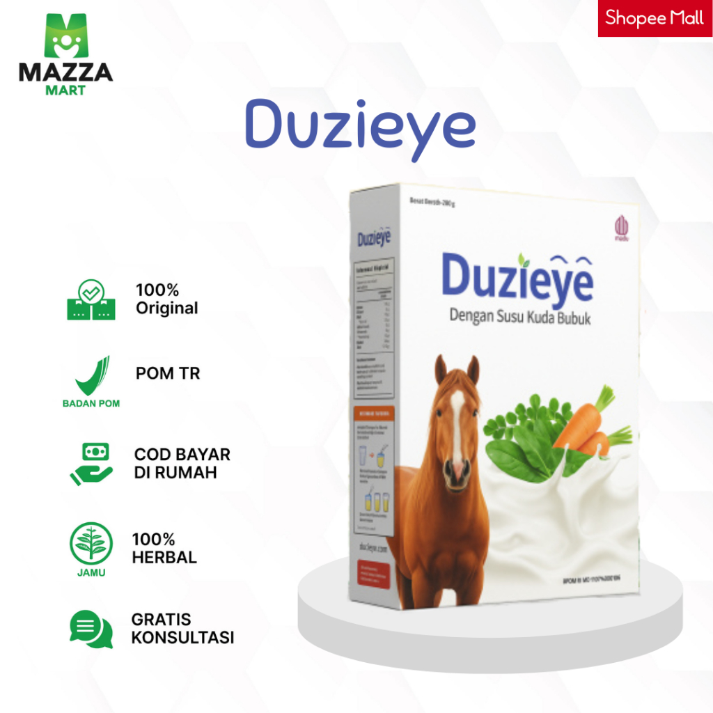 

Duzieye Susu Kuda Bubuk Liar Original Vitamin Mata Minus Dan Silinder