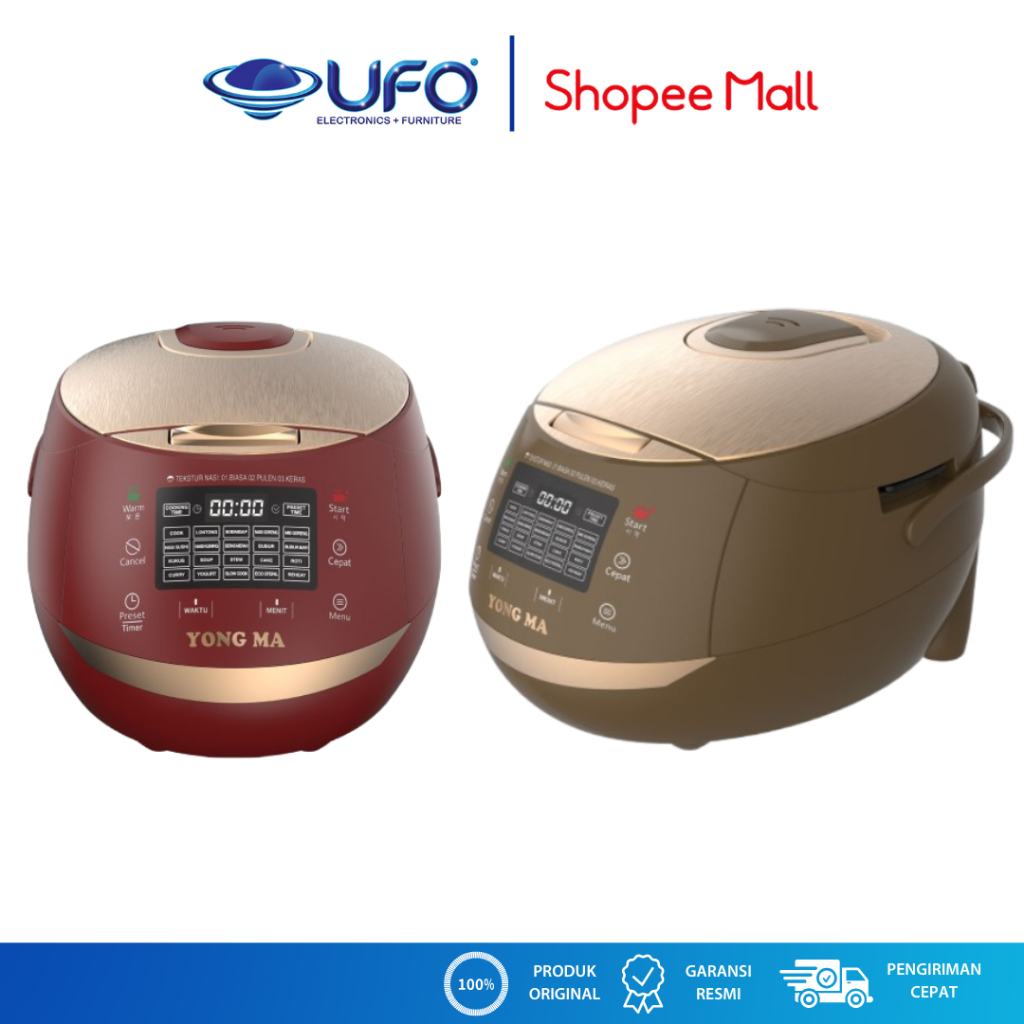 Yong Ma Rice Cooker Inner Pot Gold Ceramic 2 Liter SMC8087