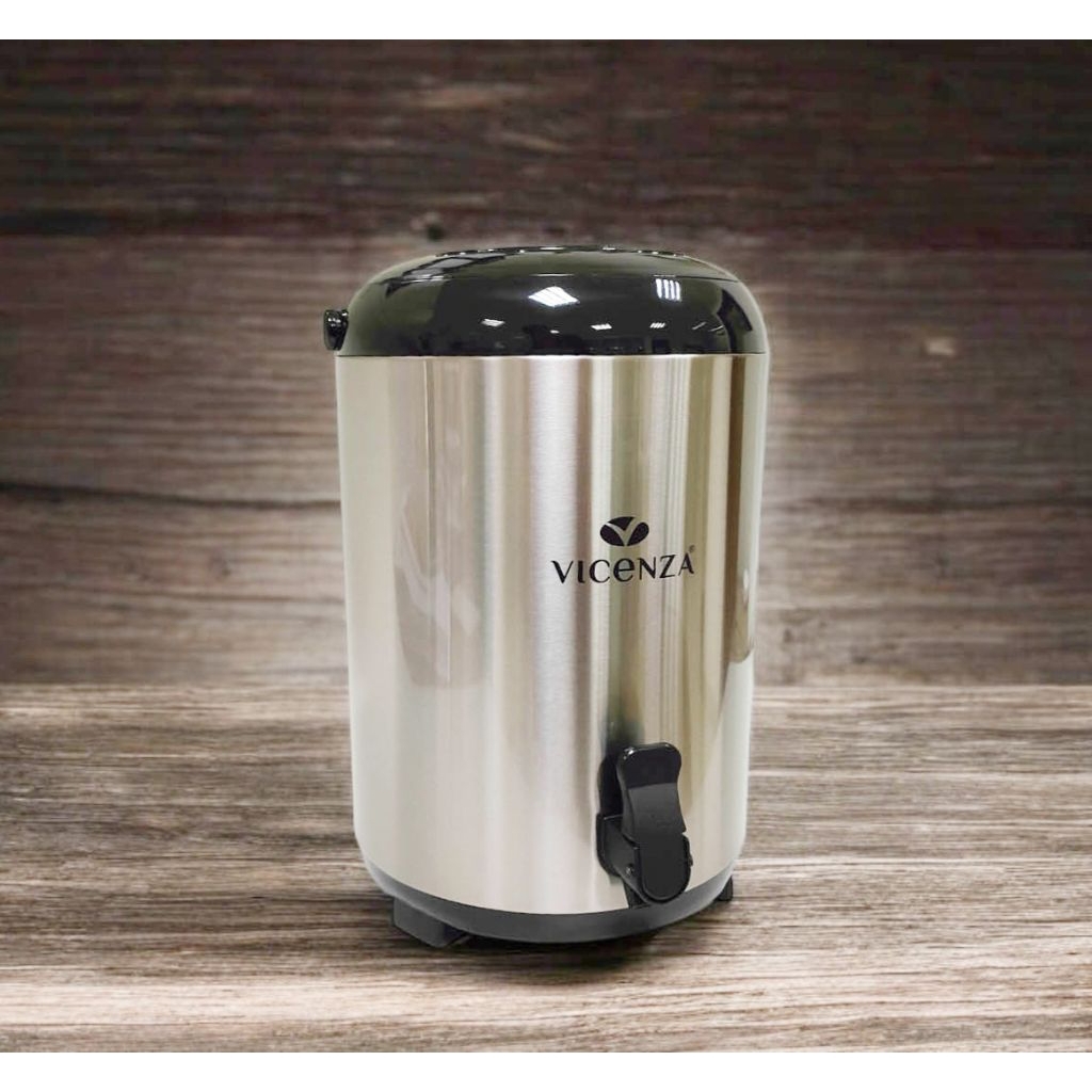 Wadah Penyimpanan Air Vicenza VND1000WJ, portable water jug VICENZA dengan handle disertai bonus 2 g