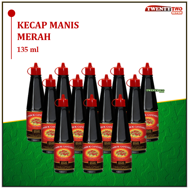 

[doz]|6X Kecap Lombok Gandaria Merah 135 ml