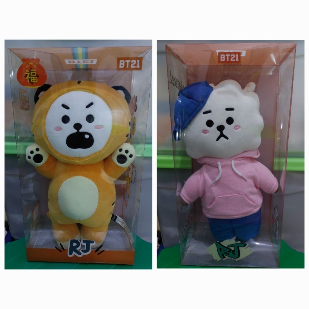 BT21 RJ Standing doll Tiger dan Street mode bts jin