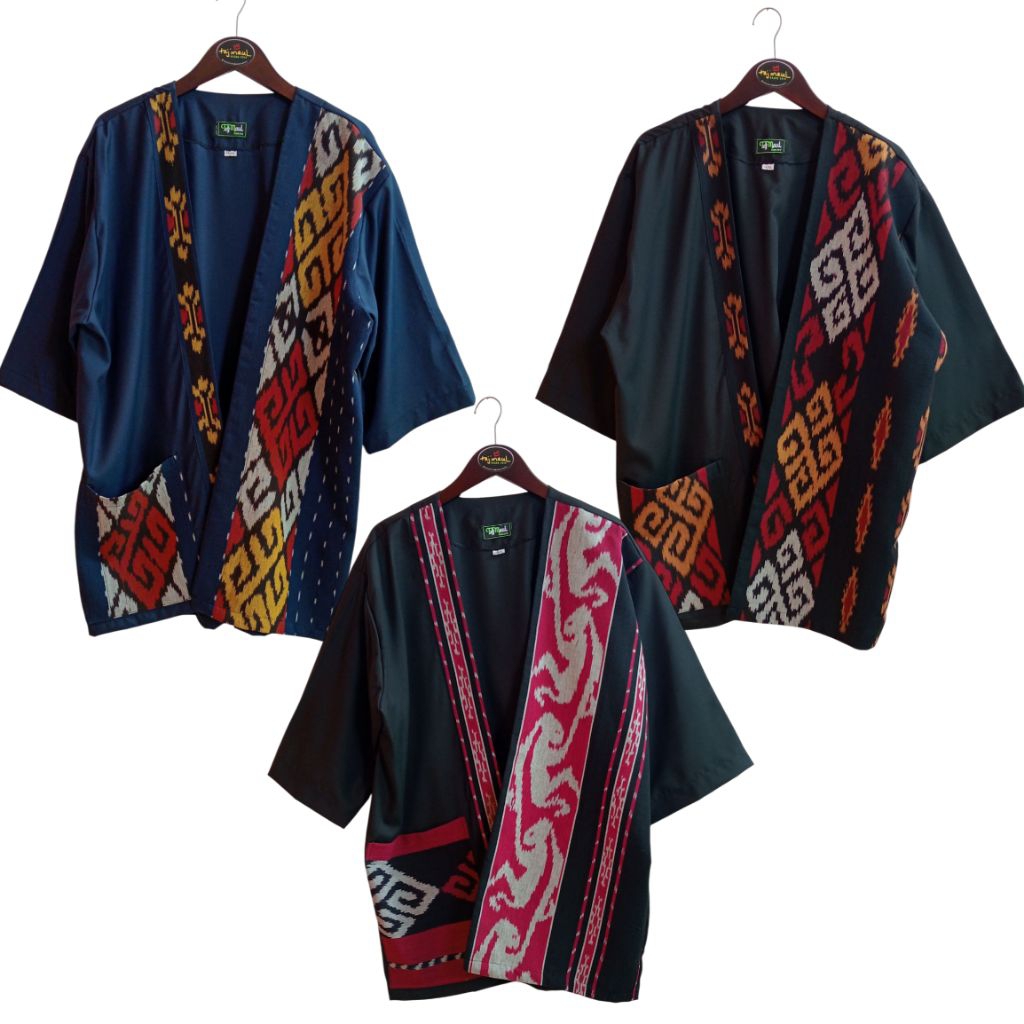 BIG SIZE JUMBO Outer tenun etnik