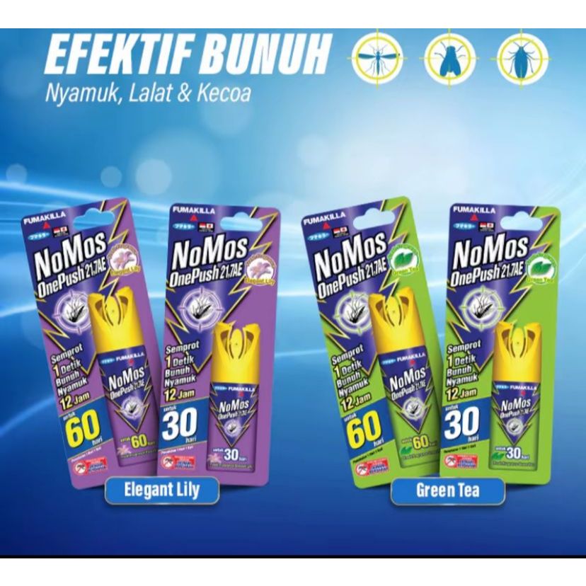NOMOS ONE PUSH PEMBASMI NYAMUK 10ML