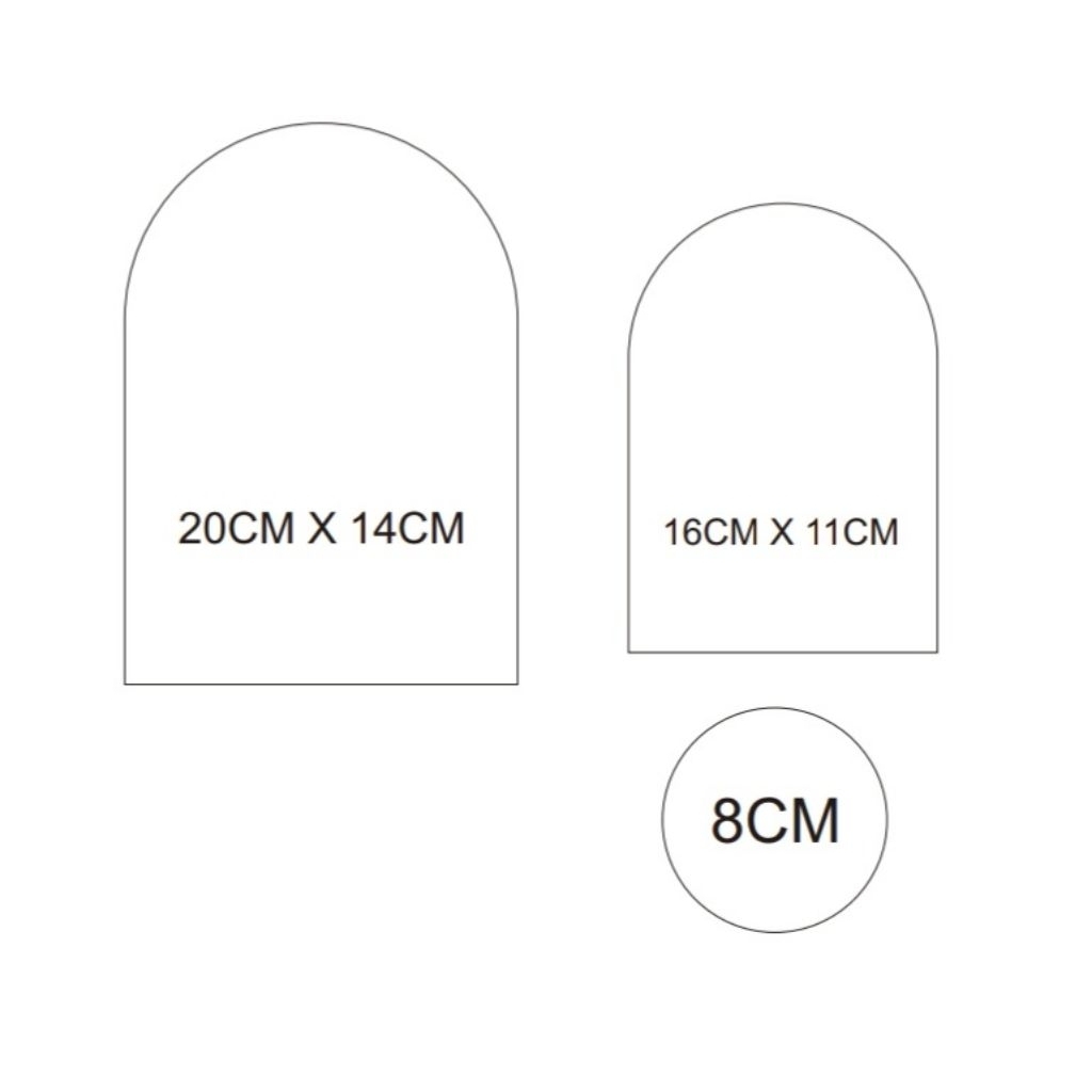 

pisau pond custom 3 ukuran