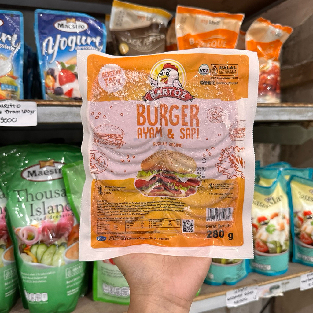 

BARTOZ burger sapi 280g