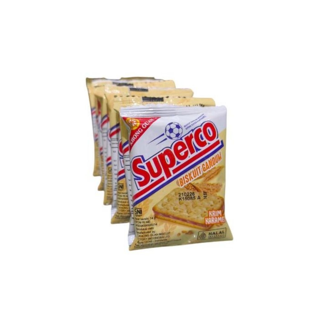 

Biskuit Gandum Superco Gandum Khong Guan Pak isi 10 pcs