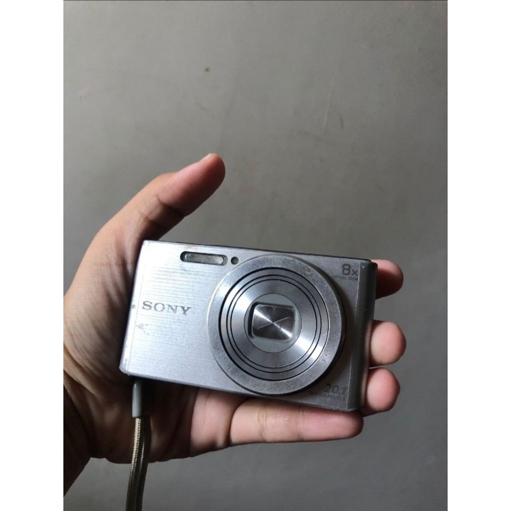 digicam sony cybershot w830 silver preloved digital camera second