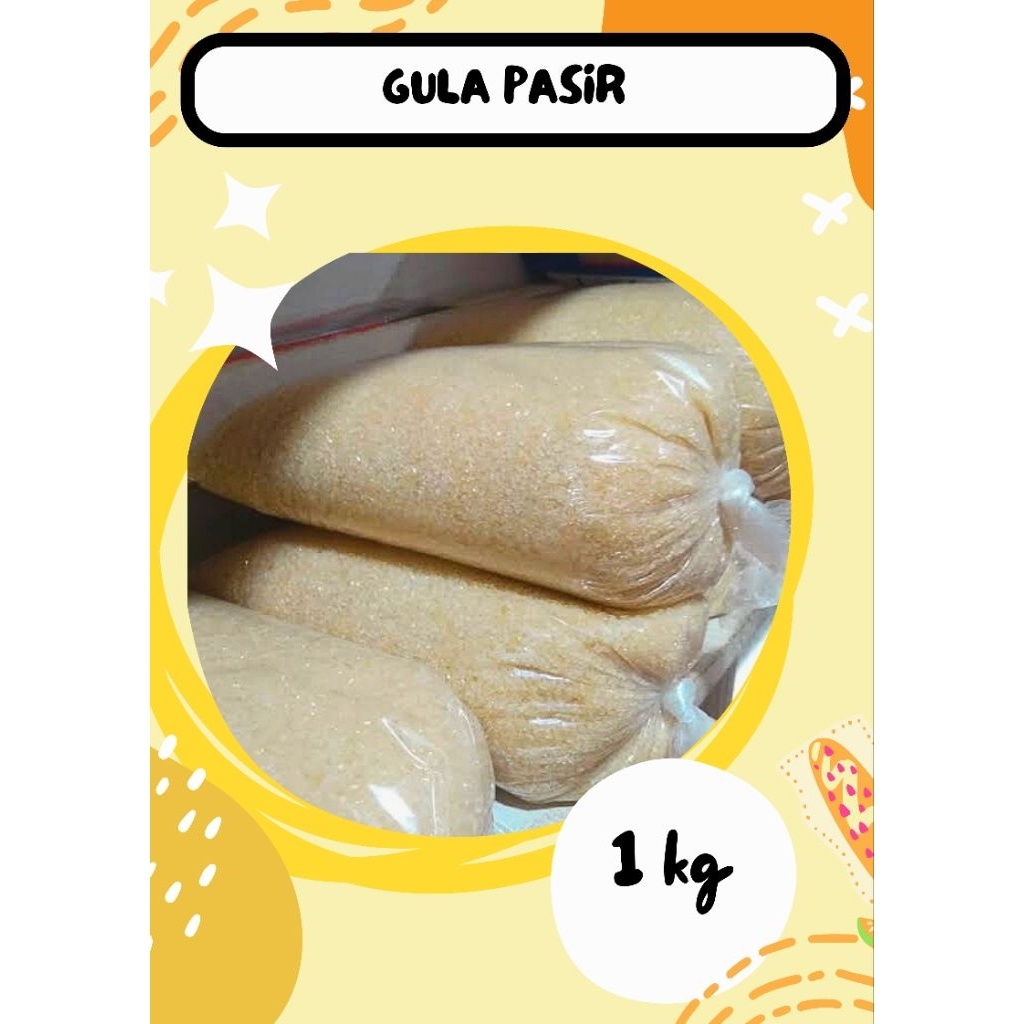 

Gula pasir 1 kg|gula lokal|gula pasir murah|gula repack