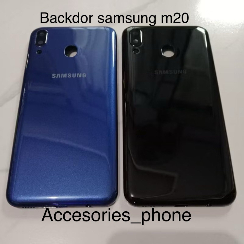 Backdor samsung m20 / tutup belakang samsung m20