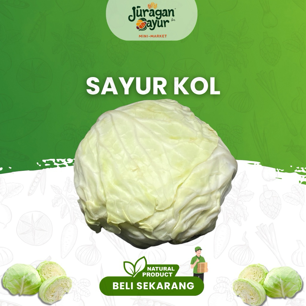 

[INSTANT] Kol Putih 500 gr - 1 kg