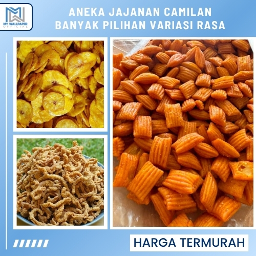 

Jajan Cemilan Keripik Kripik Tempe Sagu Keripik Pisang Camilan Blinjo Belinjo Pedas Manis Usus Ayam