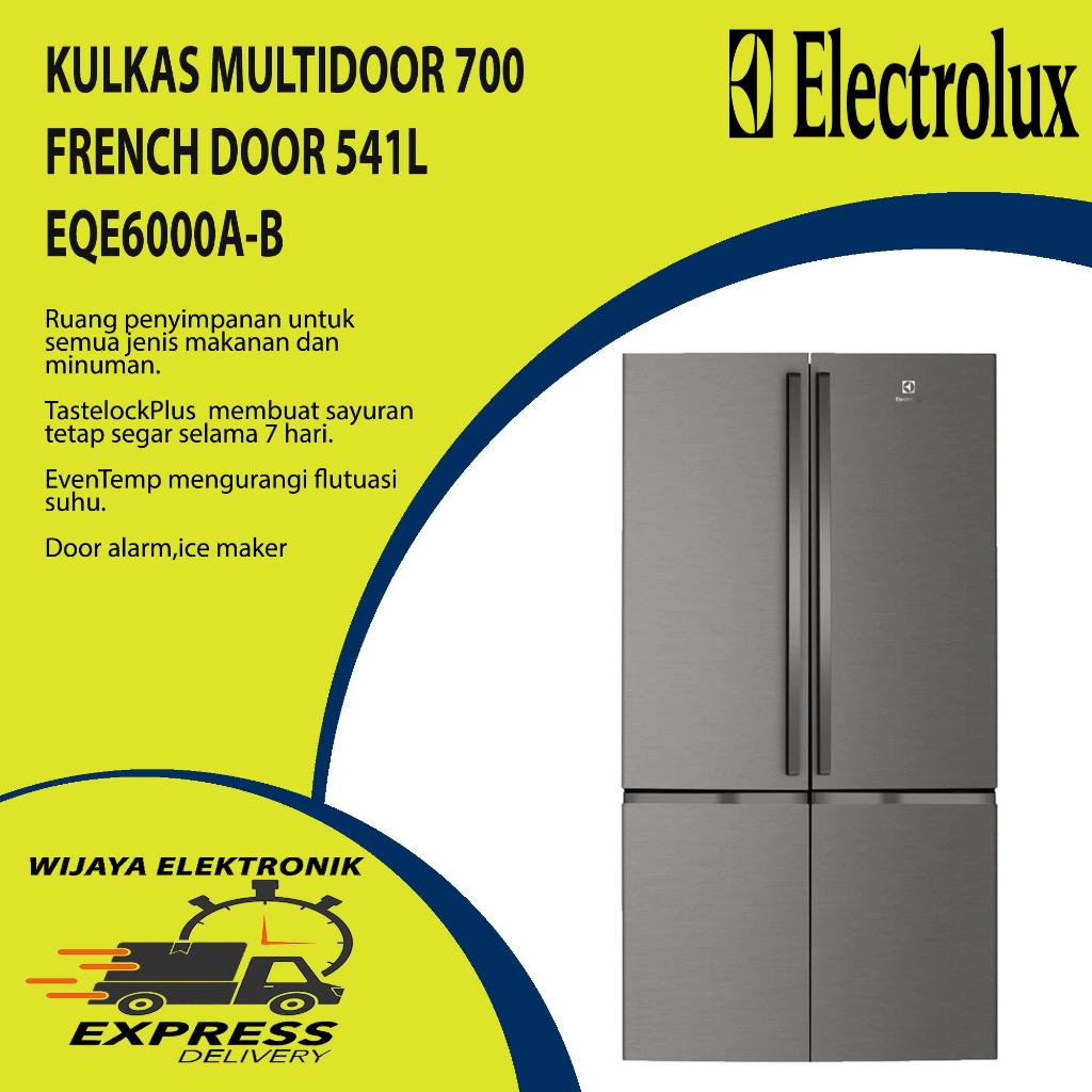 ELECTROLUX EQE6000A-B / REFRIGRATOR ELECTROLUX EQE6000AB / Kulkas 4 pintu electrolux eqe6000ab