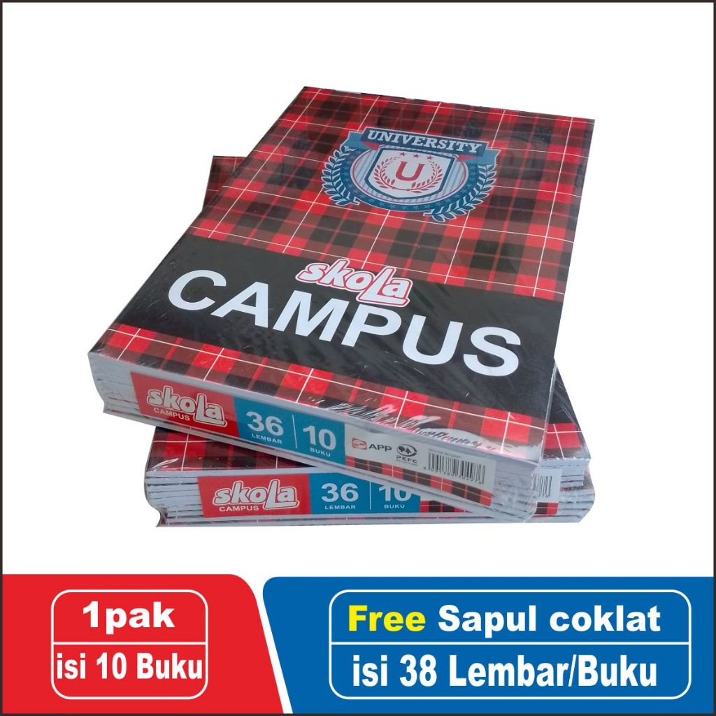 

Promo BUKU TULIS PERLENGKAPAN SEKOLAH 1 PACK
