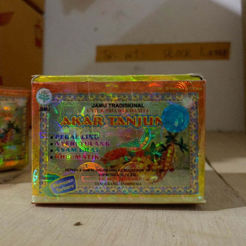Jamu Akar Tanjung serbuk asli original