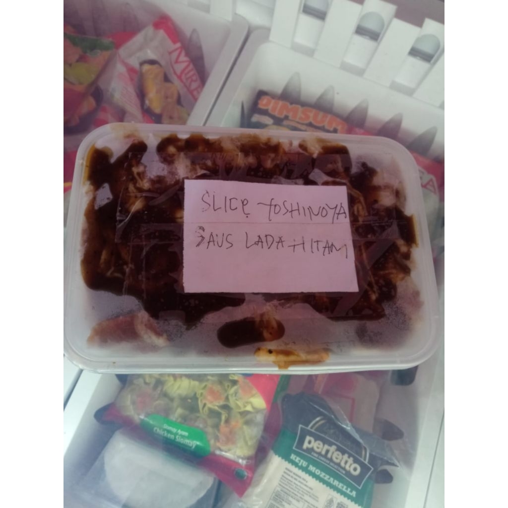 

SLICE DAGING YOSHINOYA/slice beef lemak marinasi 500g