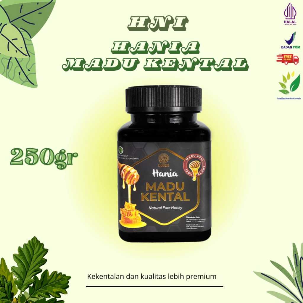 

HNI Hania Madu Kental 250 gr - Madu Murni