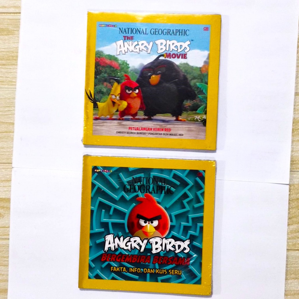 Buku Angry Birds Movie National Geographic SALE