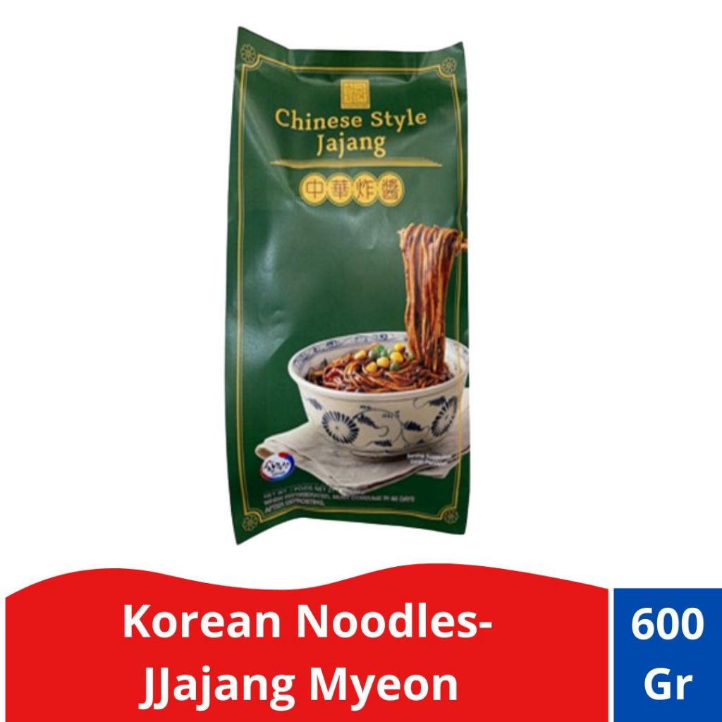 

Korean Noodles-Jjajang Myeon - Mi Basah Matang Saus Kedelai Hitam 600gr