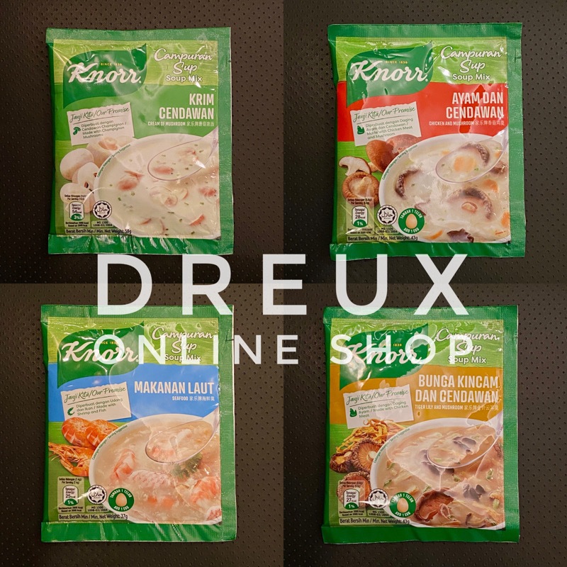 

[IMPORT] KNORR Soup Mix / Campuran Sup HALAL