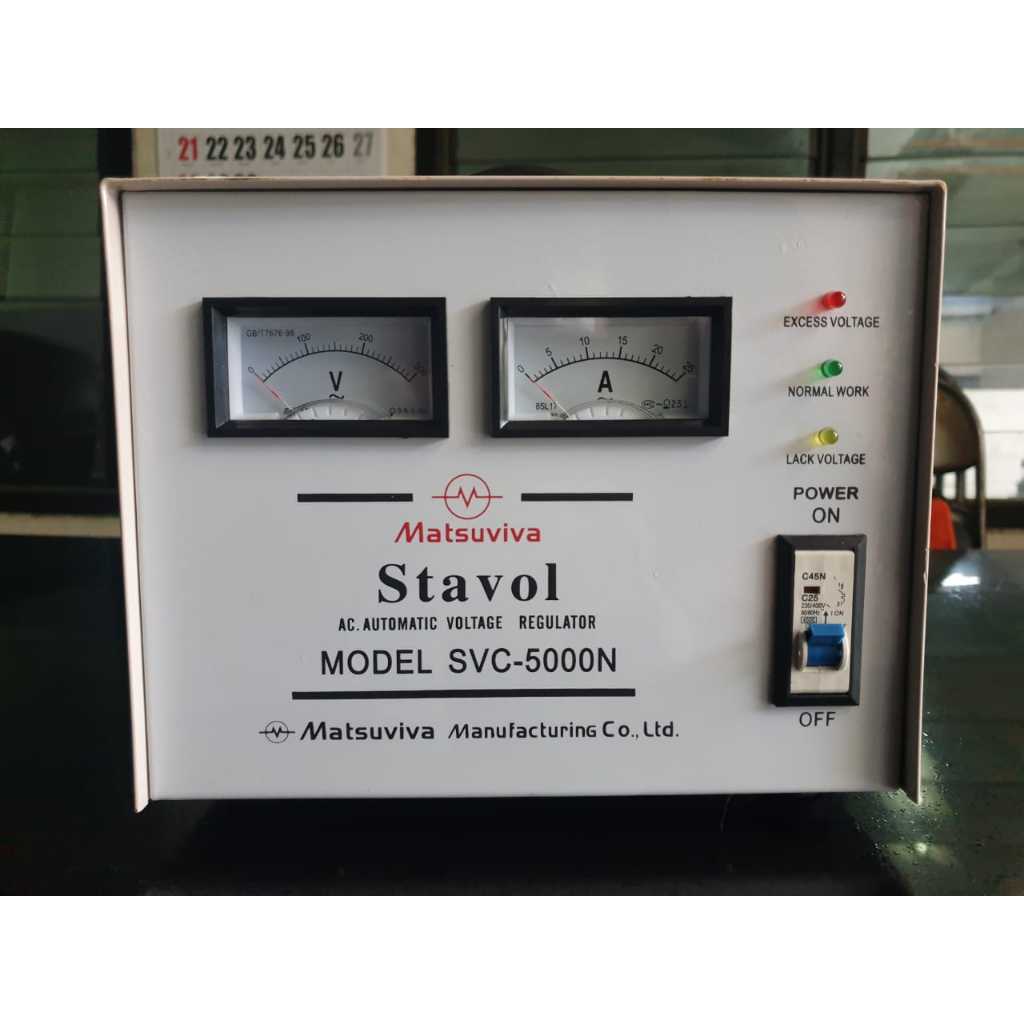 Stavolt Matsuviva 5000 watt stabilizer