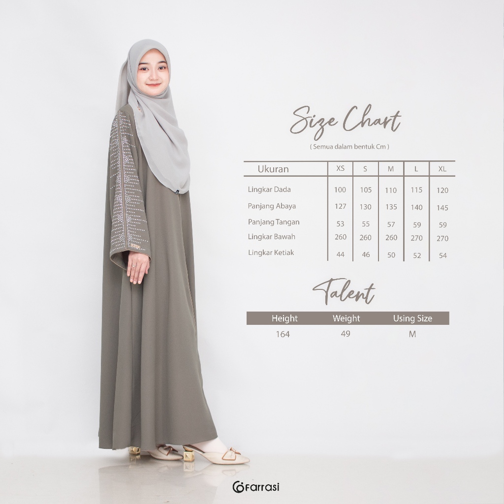 Termurah Farrasi Abaya Soraya Farrasi Muslim
