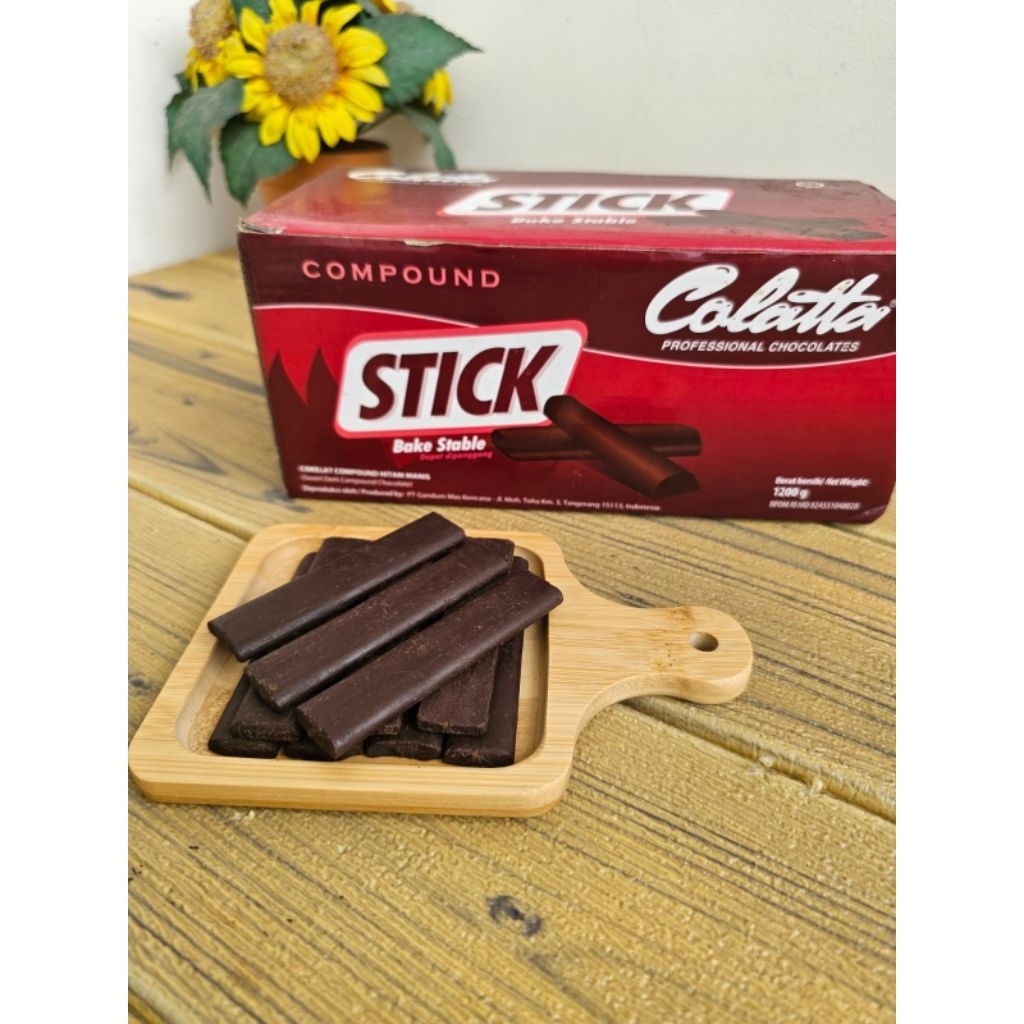 

colatta coklat stik,kemasan plastik bening100gr