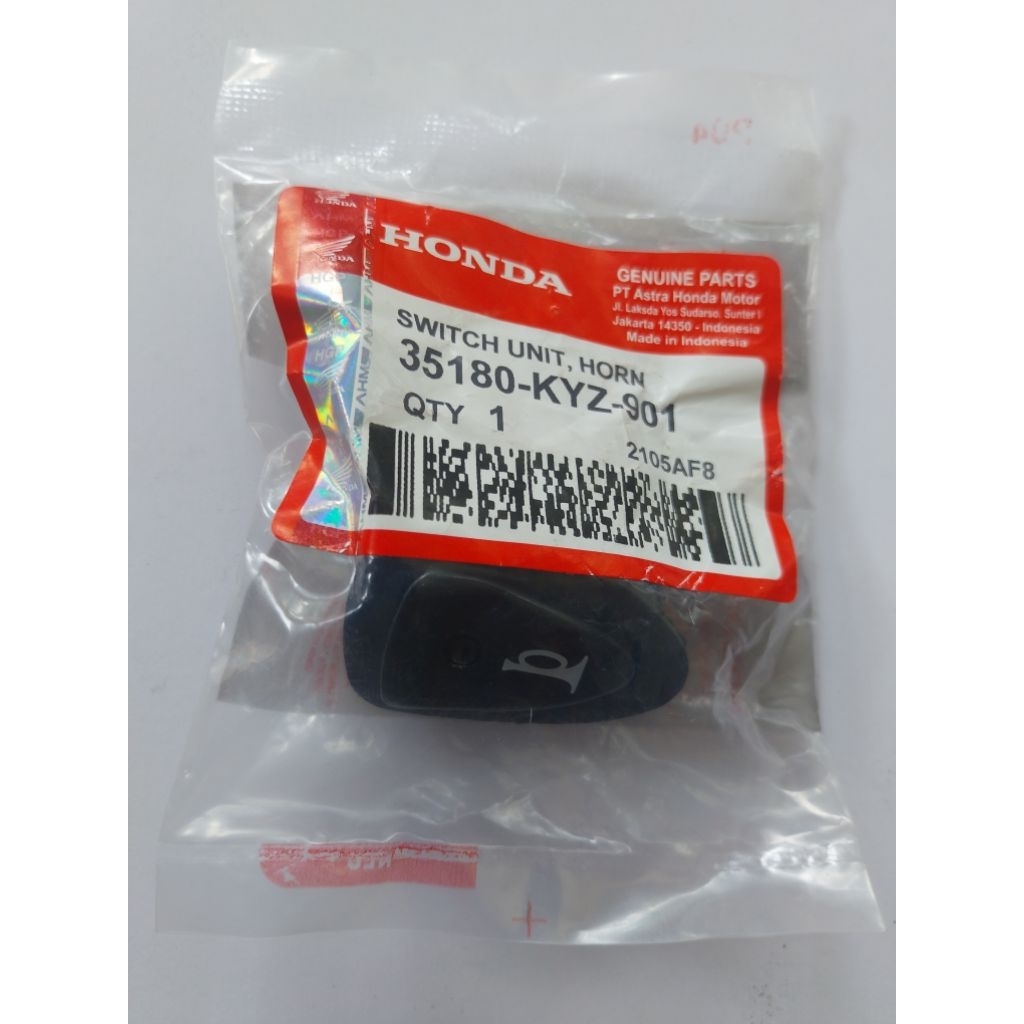 tombol klakson motor beat vario revo