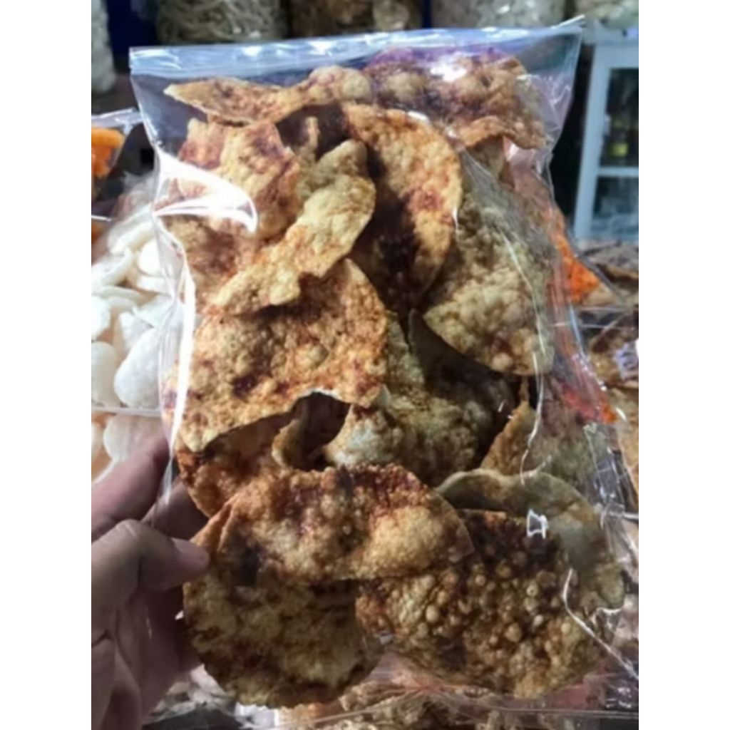 

Keripik Kentang Udang Manis Gurih Renyah Goreng Oleh oleh khas Pantai Kenjeran Food Snacks Kripik Kering Makanan Asin Cemilan