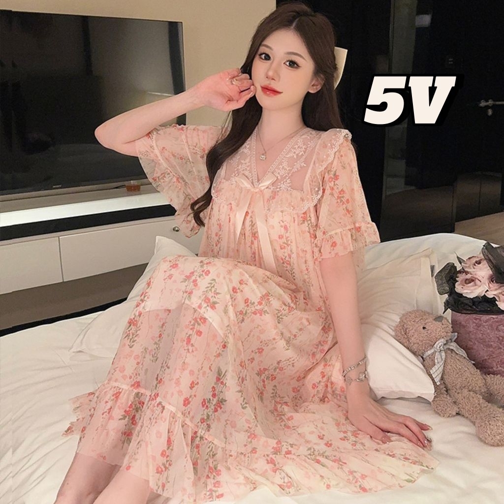 baju tidur import dres wanita cantik sexy 5V