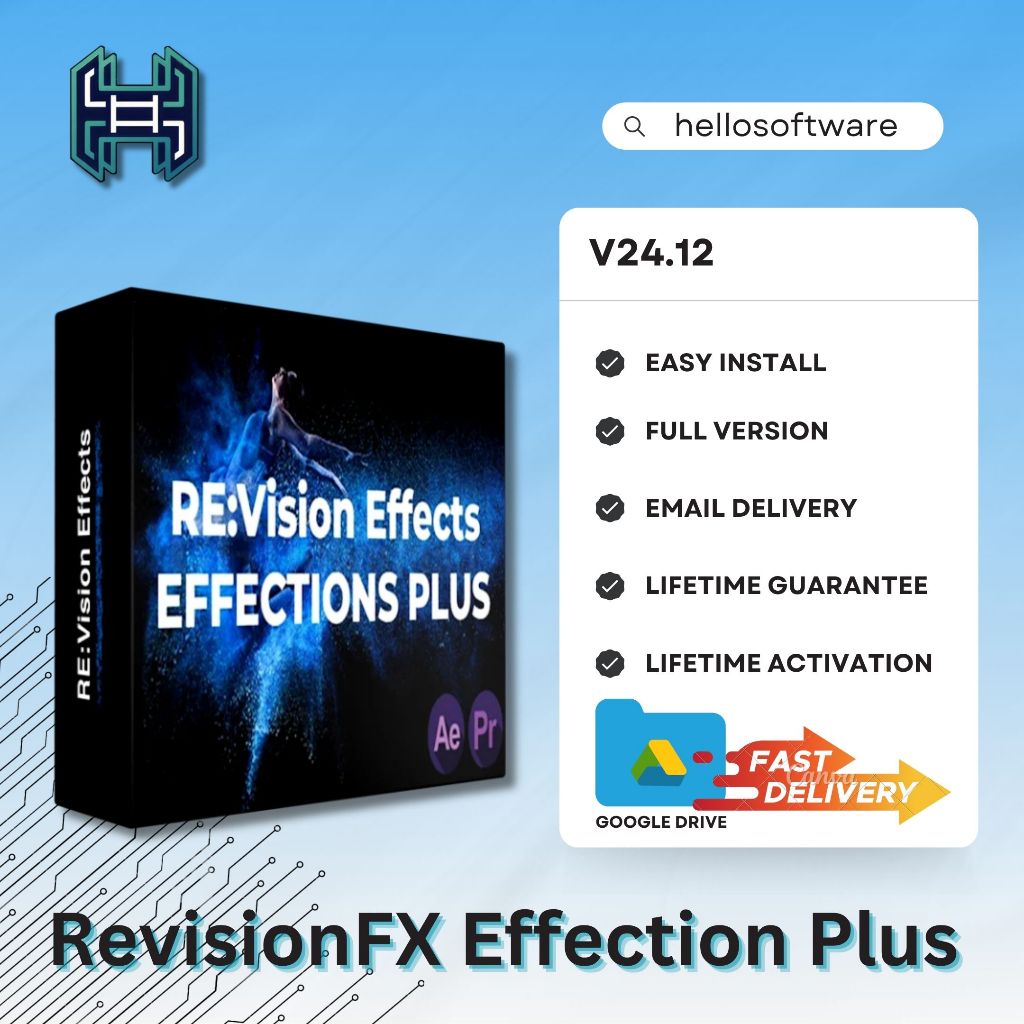 (MacOS) REVisionFX Effections Plus AE & PR v24.12 Full Version
