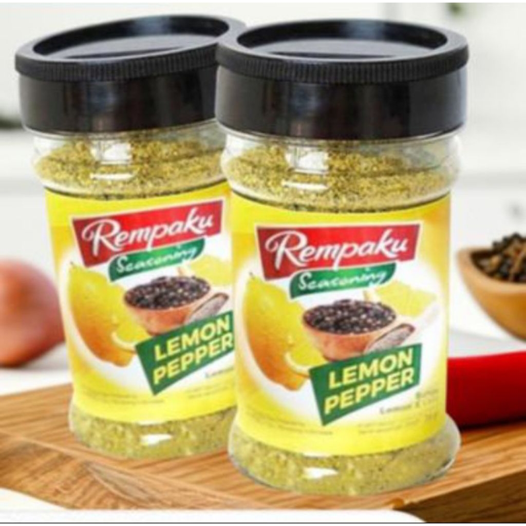 

Rempaku Lemon Pepper Bumbu Lemon dan Lada 75gr Halal