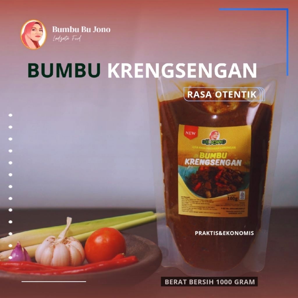

Bumbu Krengsengan Instan 1000 gram Siap Pakai | Bumbu Masak Krengsengan Daging Kambing/Sapi | Bumbu Krengsengan Khas Jawa Timur – Praktis & Lezat| Bumbu Krengsengan Tradisional Jawa – Tanpa Pengawet| Bumbu Krengsengan Instan Homemade – Rasa Otentik