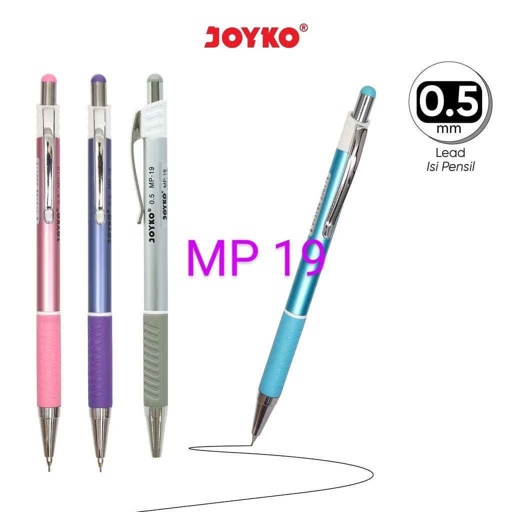 

(1 PCS) Pensil Mekanik / Mechanical Pencil / Pensil Cetek JOYKO MP-19 (0,5mm)