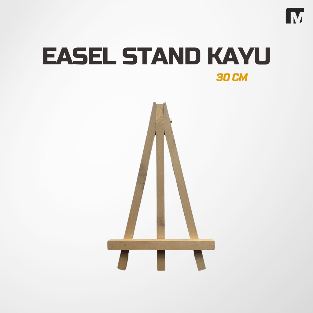 

Senderan/Easel stand kayu lukis canvas 30 cm