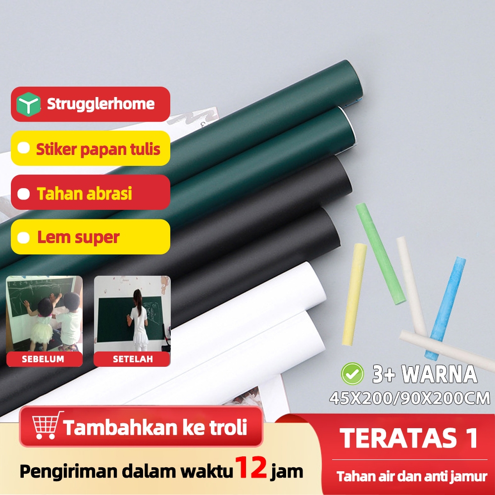 

【strugglerhome】Papan Tulis Tempel Dinding Permukaan Halus Mudah Dibersihkan Tanpa Bekas Lem Promo Hari Ini
