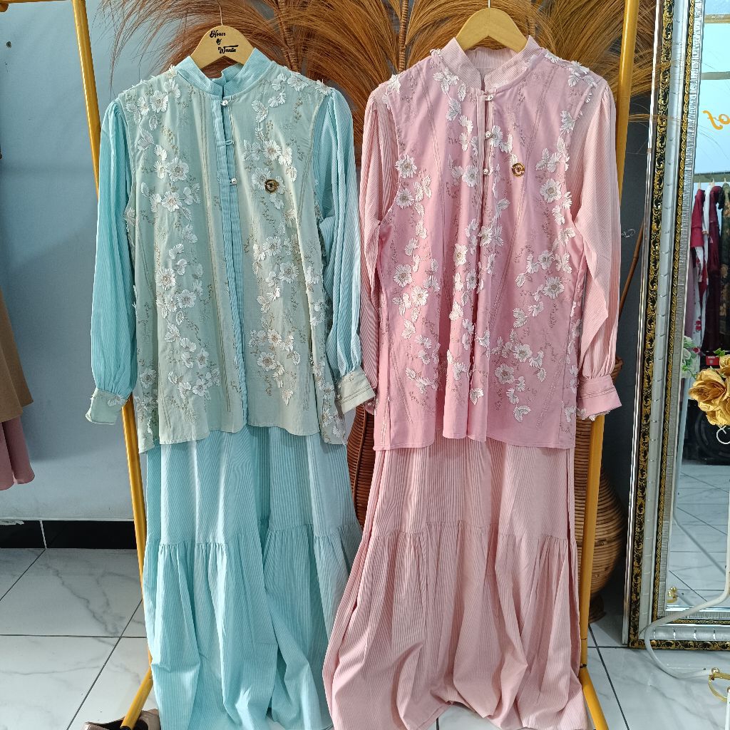 gamis set rompi