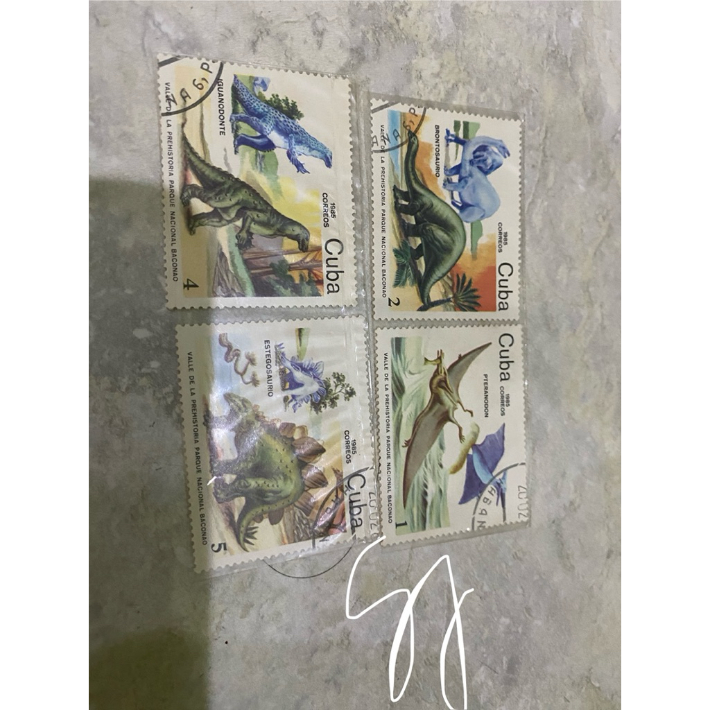 

PERANGKO PRANGKO CUBA KUBA RATU RAJA KERAJAAN HEWAN BERBAGAI VARIAN DINAUSAURUS