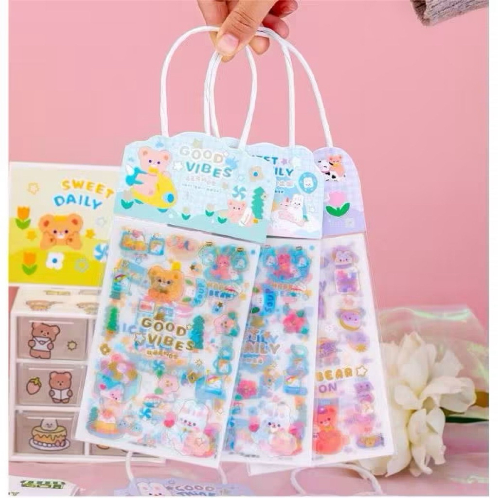 

Sticker Bentuk Tas / Sticker Shiny