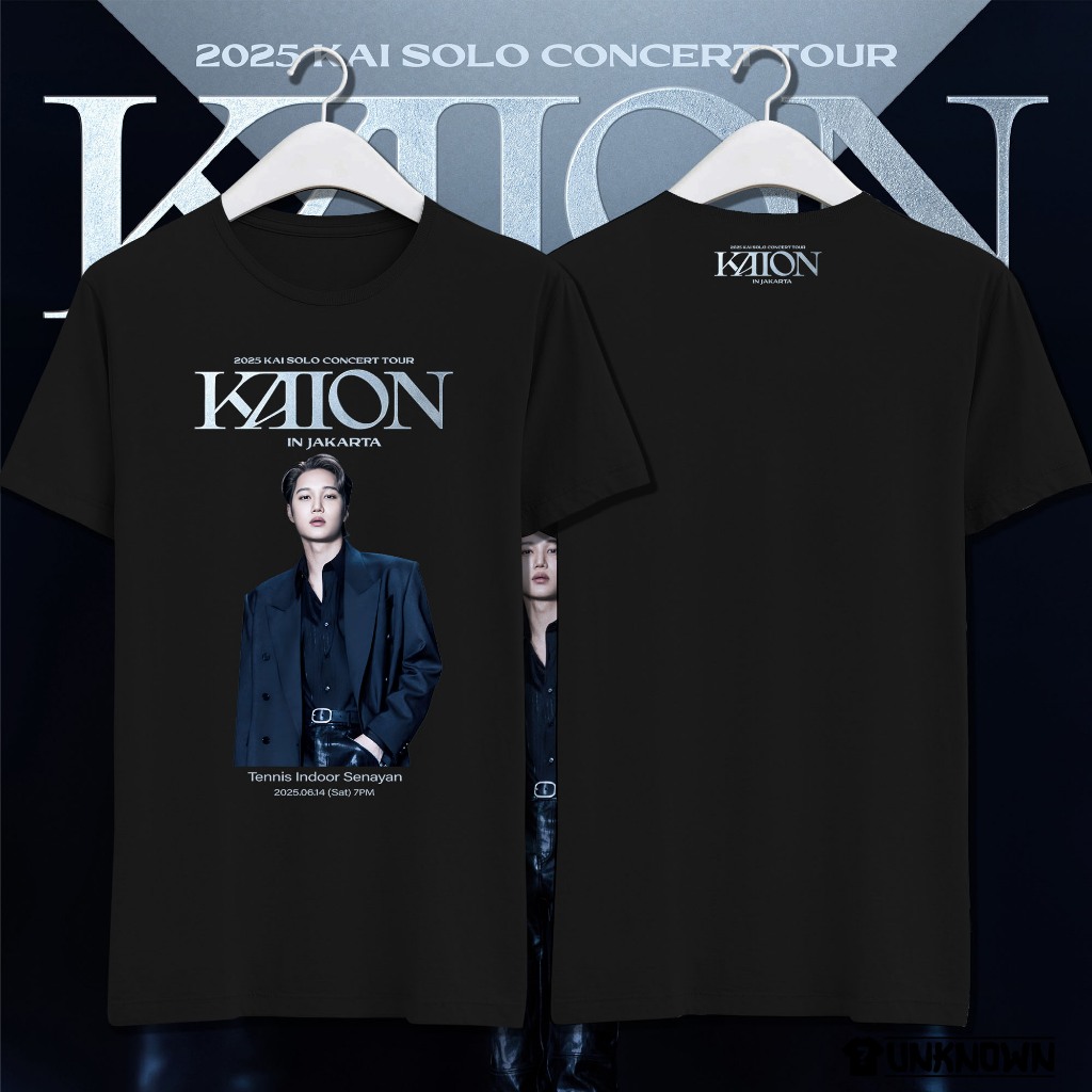 UNKNOWN Kaos T-Shirt Shirt Pendek Panjang Katun Cotton Kai EXO Kaion