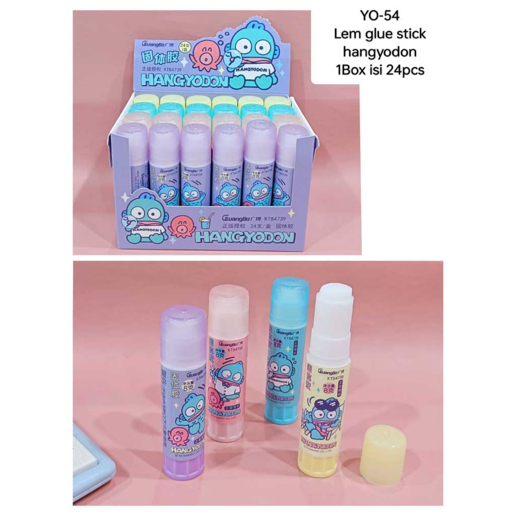 

Hangyodon Lem Glue Stick YO-54 24pcs