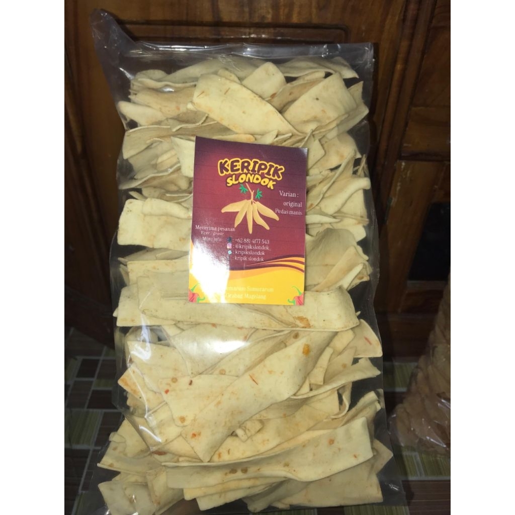 

slondok pedas manis kemasan 500 gram - slondok khas magelang